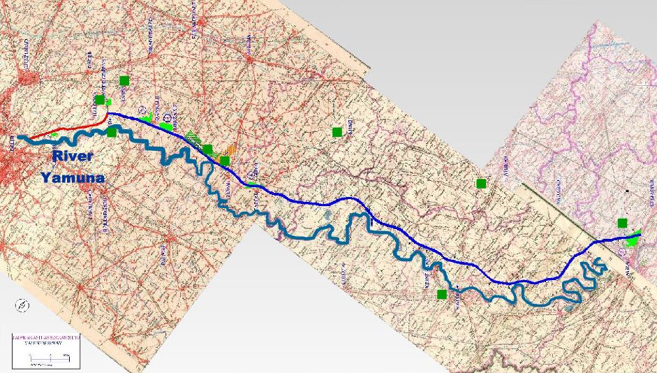 image of grid map Yeida